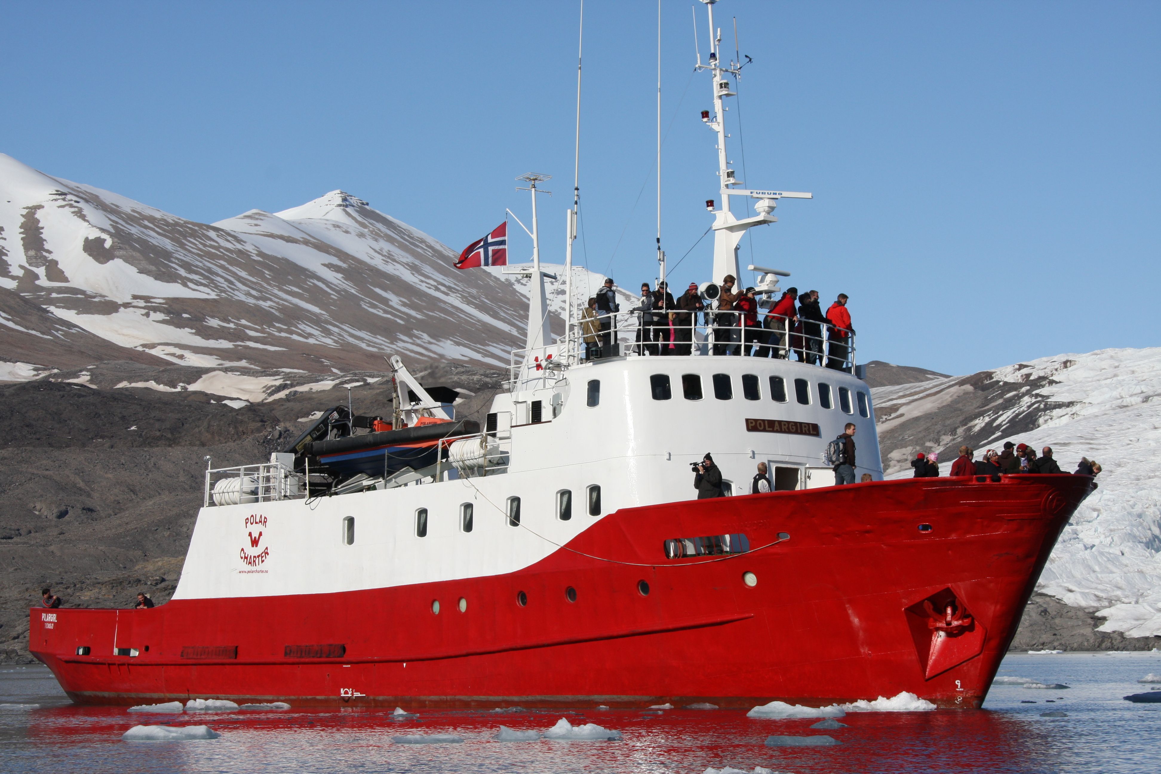Polar Charter's boat Polargirl