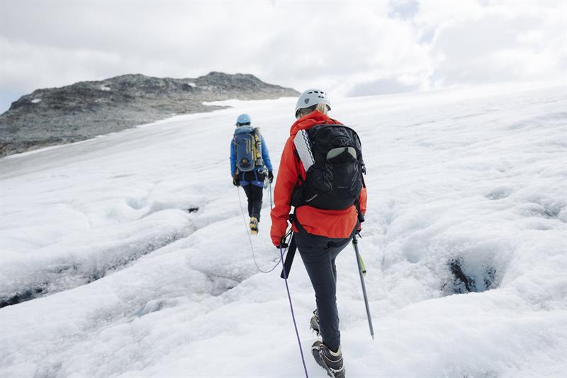 glacier walking
