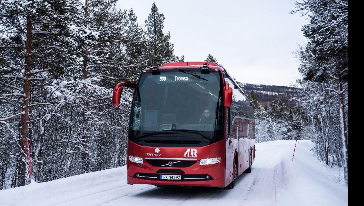 Bussen Routes Arctic Route Tromsø - Storslett - Tromsø