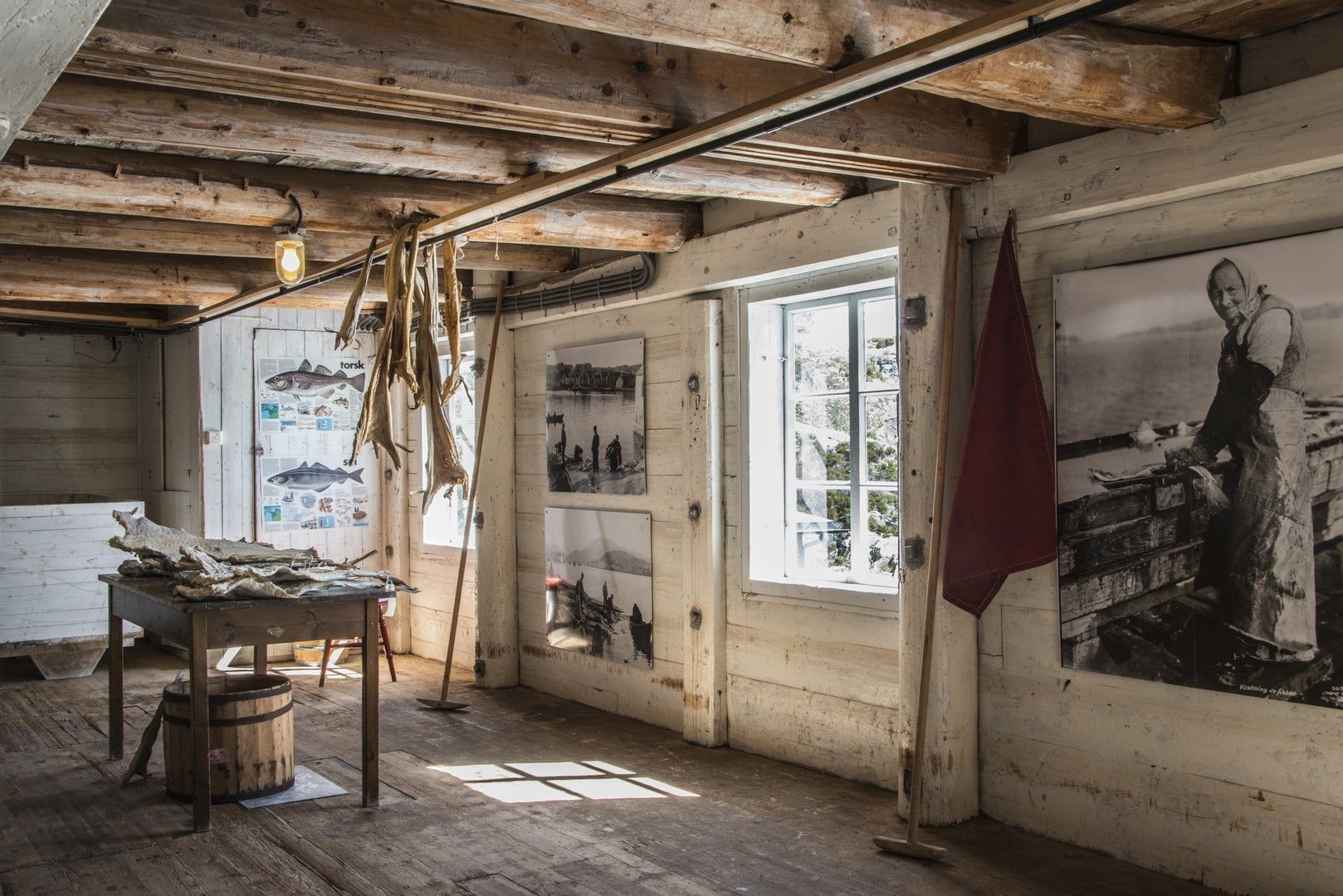 Norwegian Klipfish museum (Bacalhau) in Kristiansund