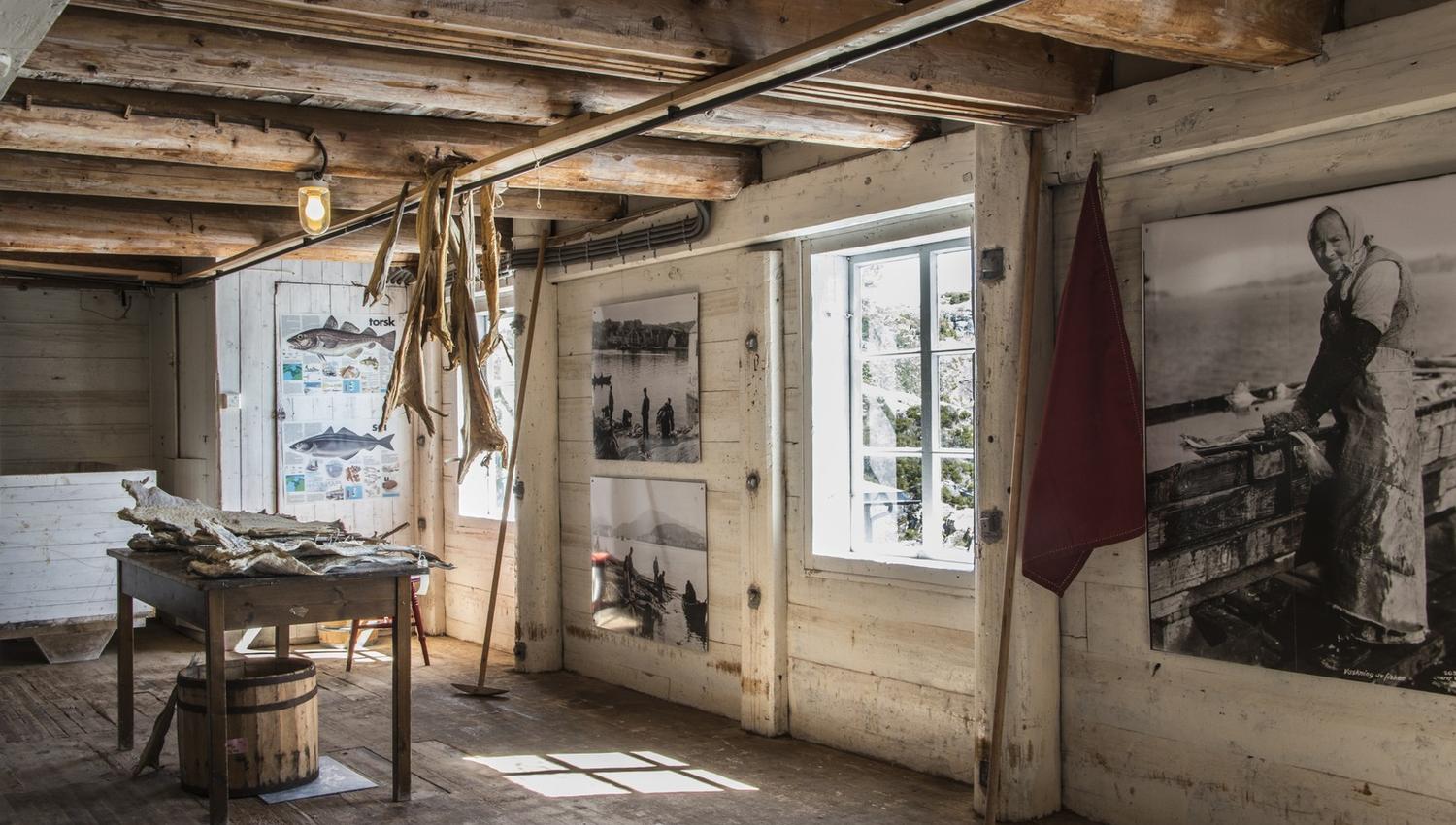 Norwegian Klipfish museum (Bacalhau) in Kristiansund