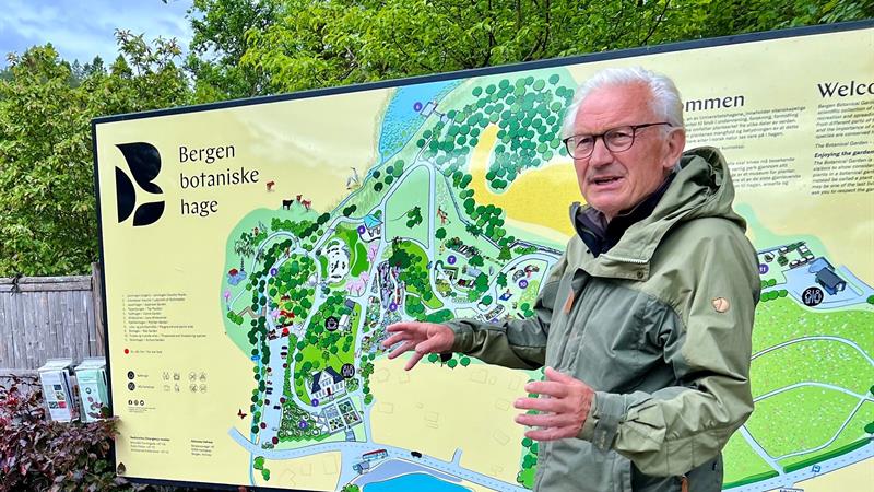 The arboretum and Bergen botanical garden