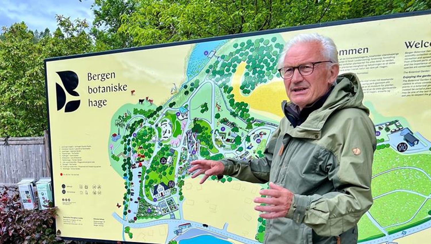 The arboretum and Bergen botanical garden
