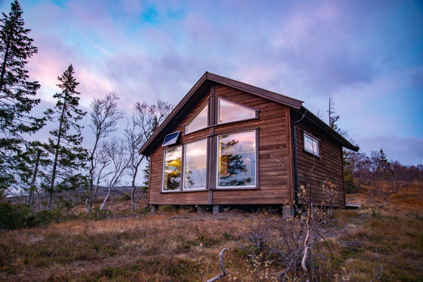 Ryplihytta cabin in Blåfjella/Skjækerfjella National Park