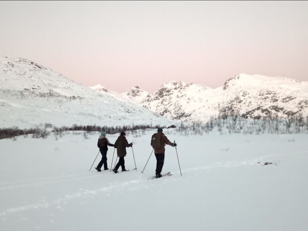 Gjester på skitur