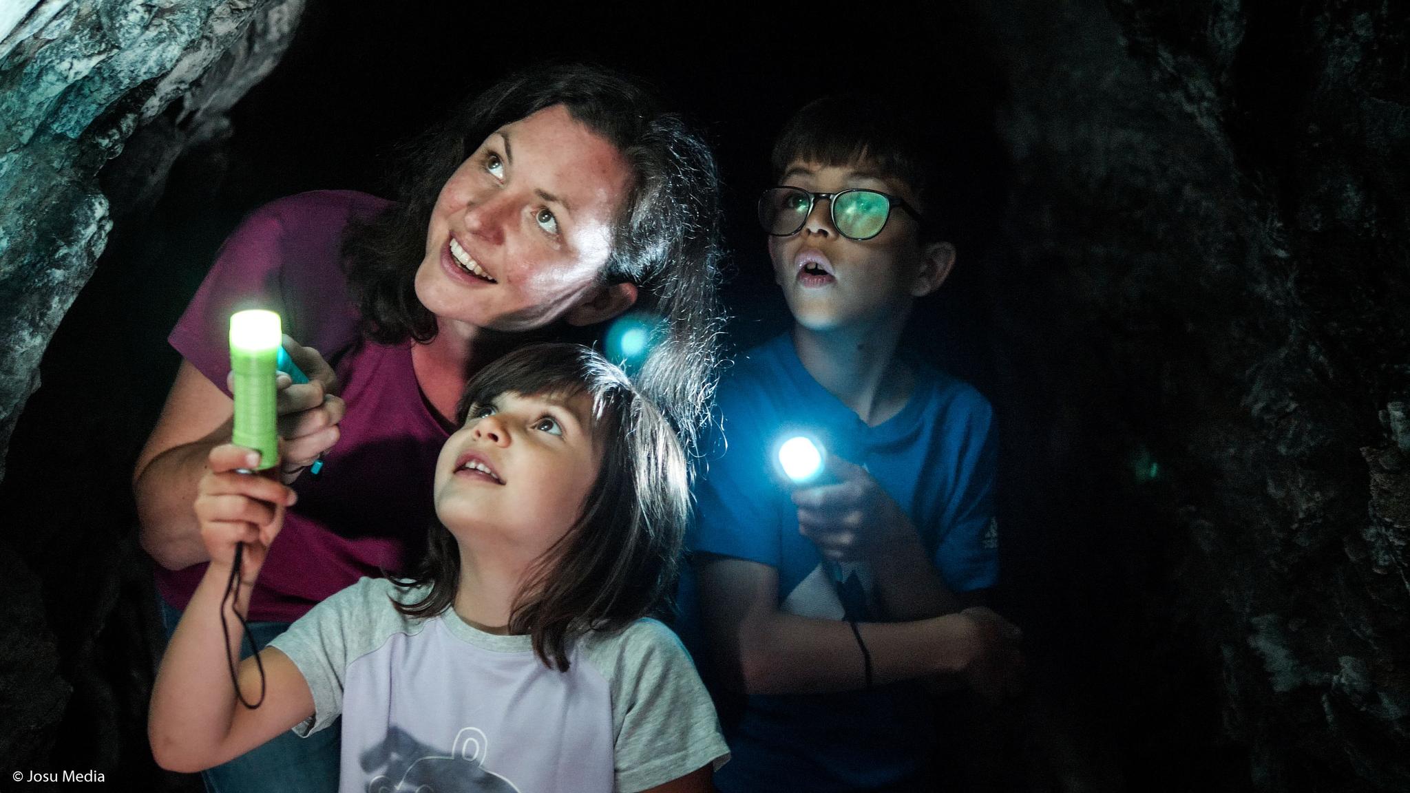 Family walk in underground bunkers 