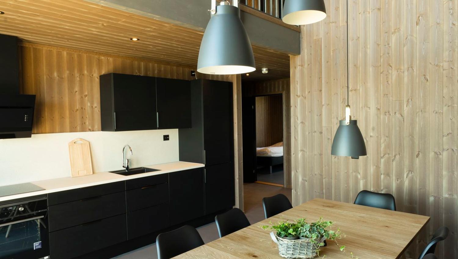 Risøyhamn Sjøhus kitchen