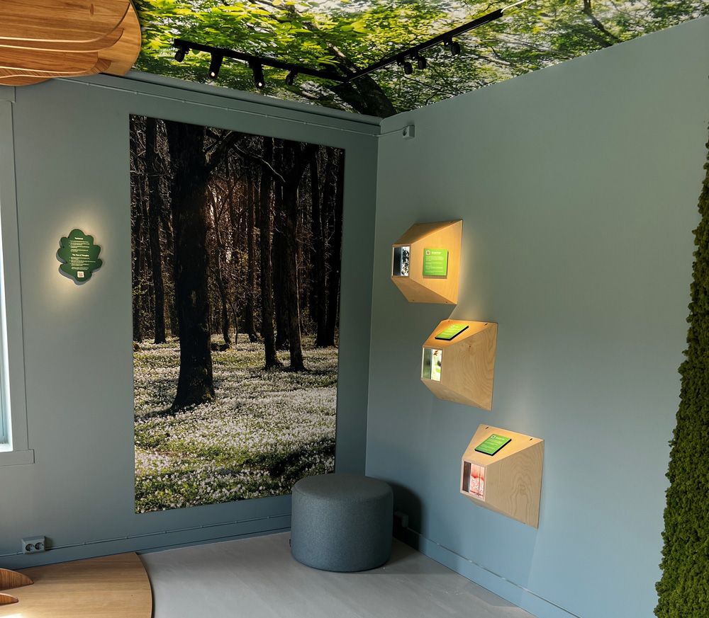 interactive exhibition at the visitor centre