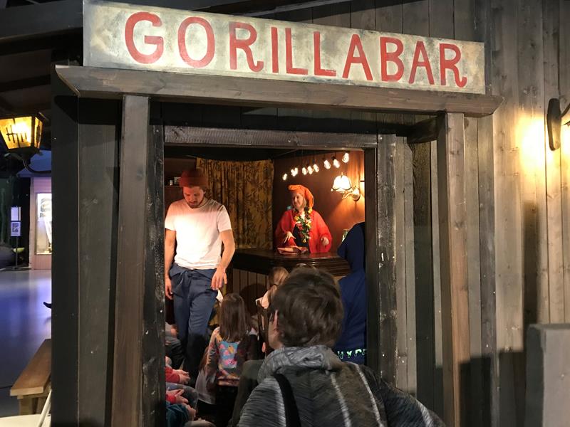 Activity for children at the Norwegian Maritime Museum