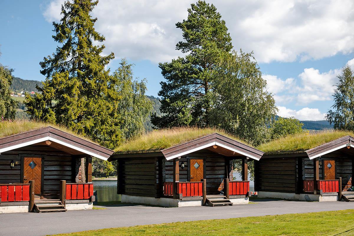 Hytter med grasstak