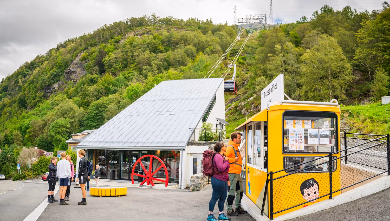 Ulriken Cable car bottom station