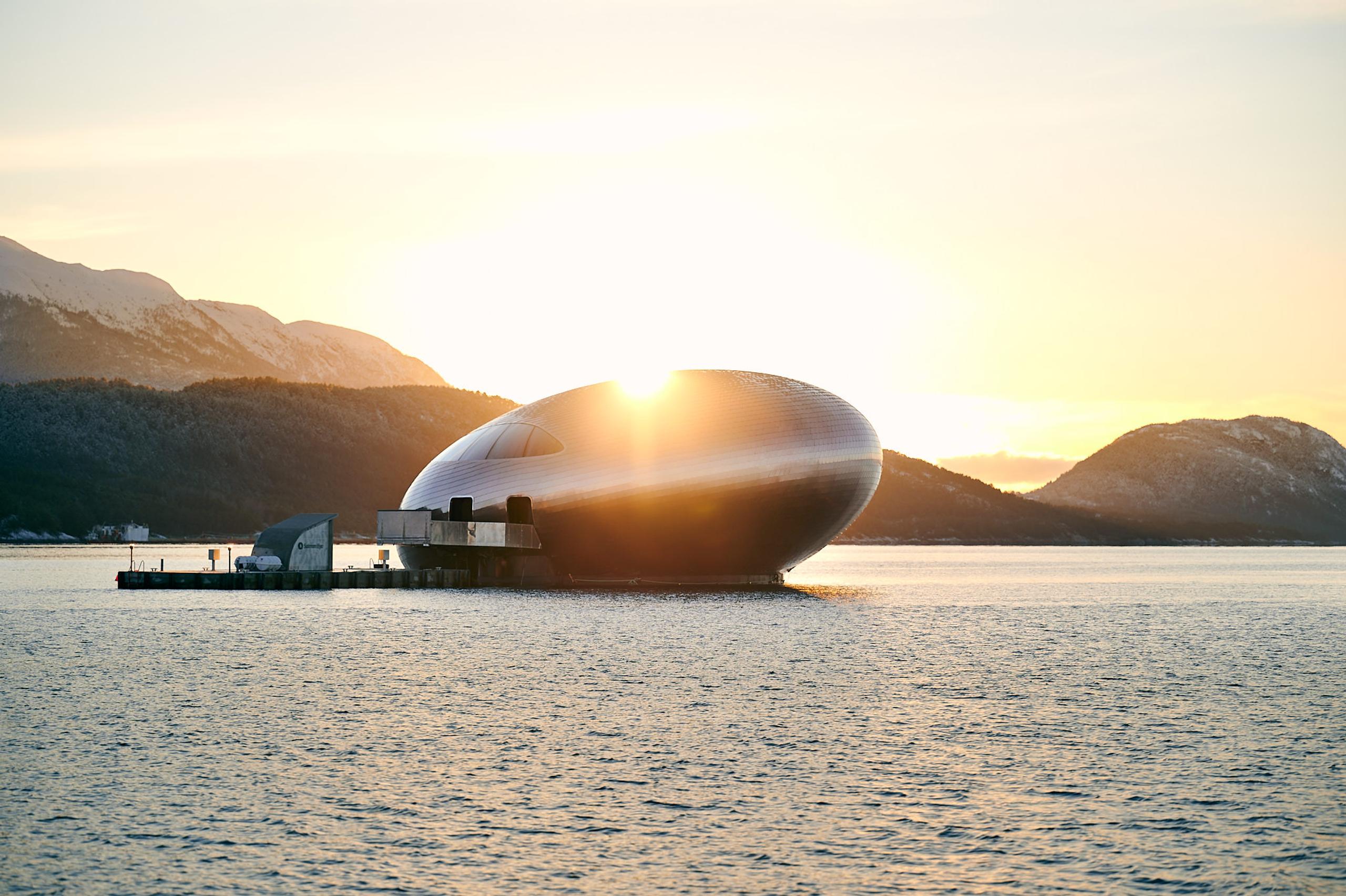 Salmon Eye during sunset