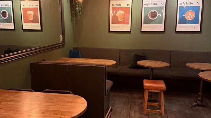 Inside seating