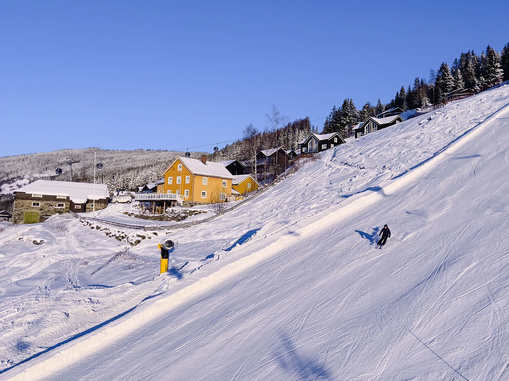 Hafjell Farm main house