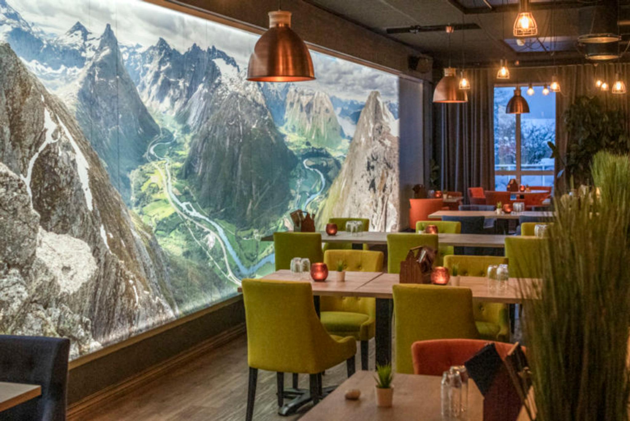 Restaurant La Vue at Grand Hotel in Åndalsnes