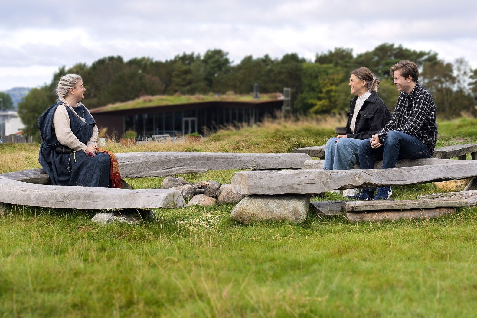 At the Iron Age farm you can find out how they lived here in the Iron Age