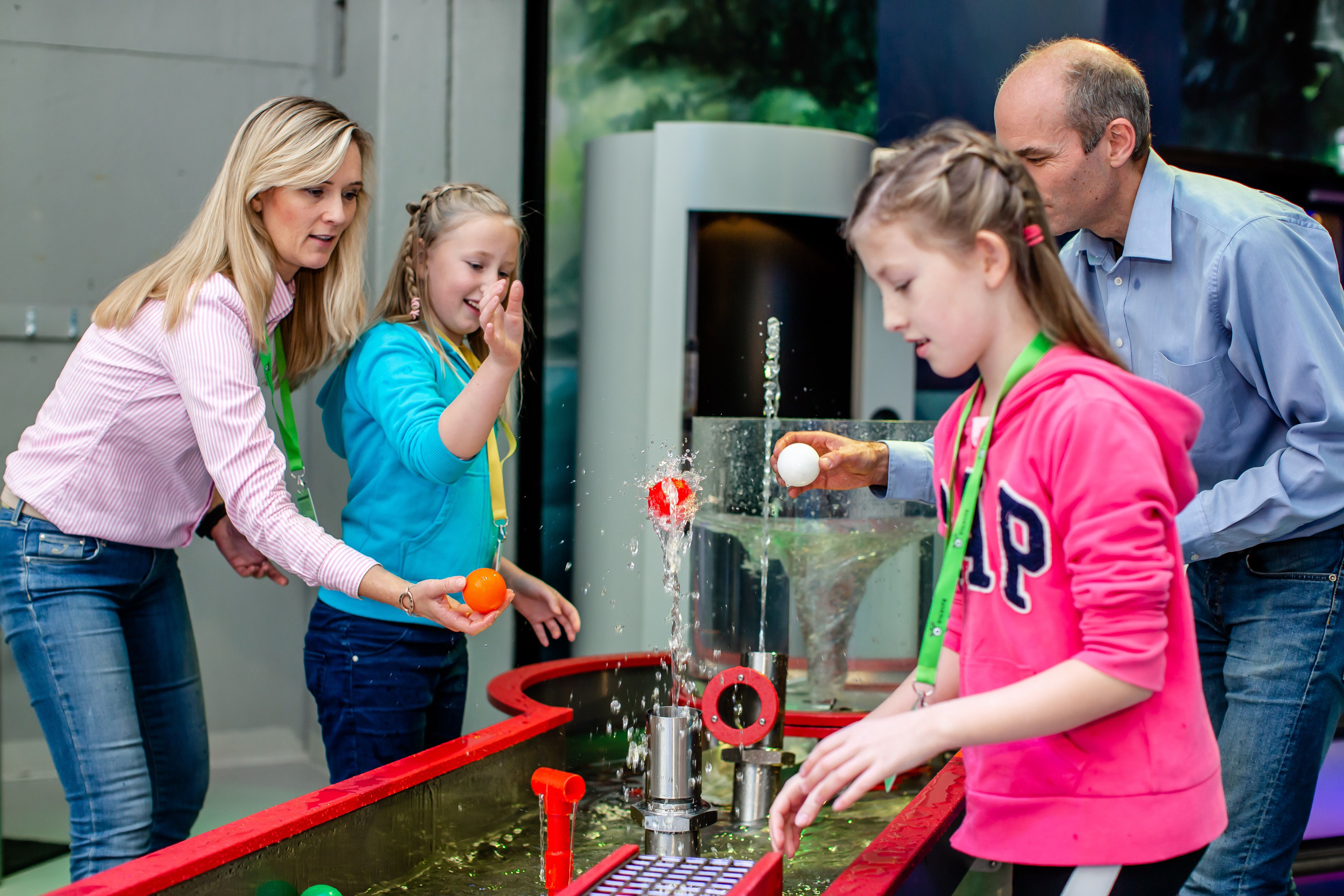 Fun with water at Bergen Science Centre VilVite
