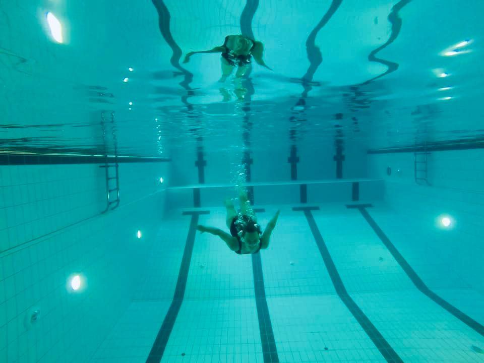 Tonstadbadet swimming pool at Tonstad in Sirdal