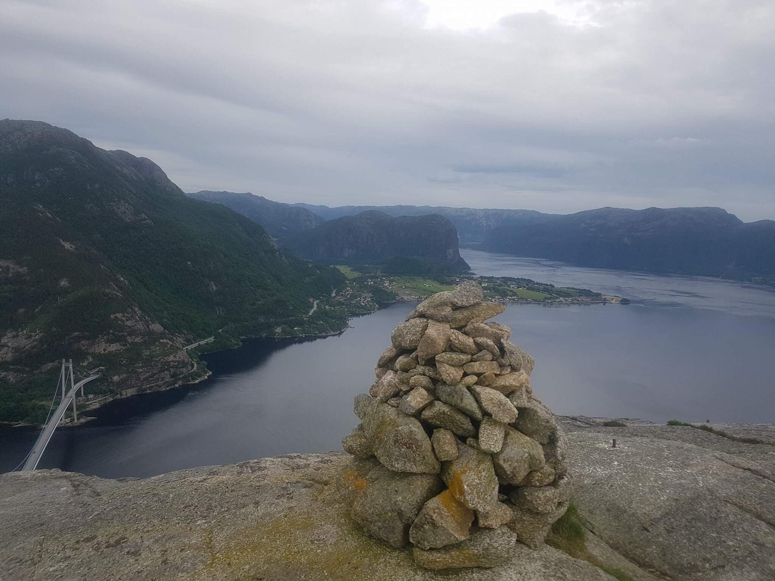 Sokkaknuten am Lysefjord - Wanderung