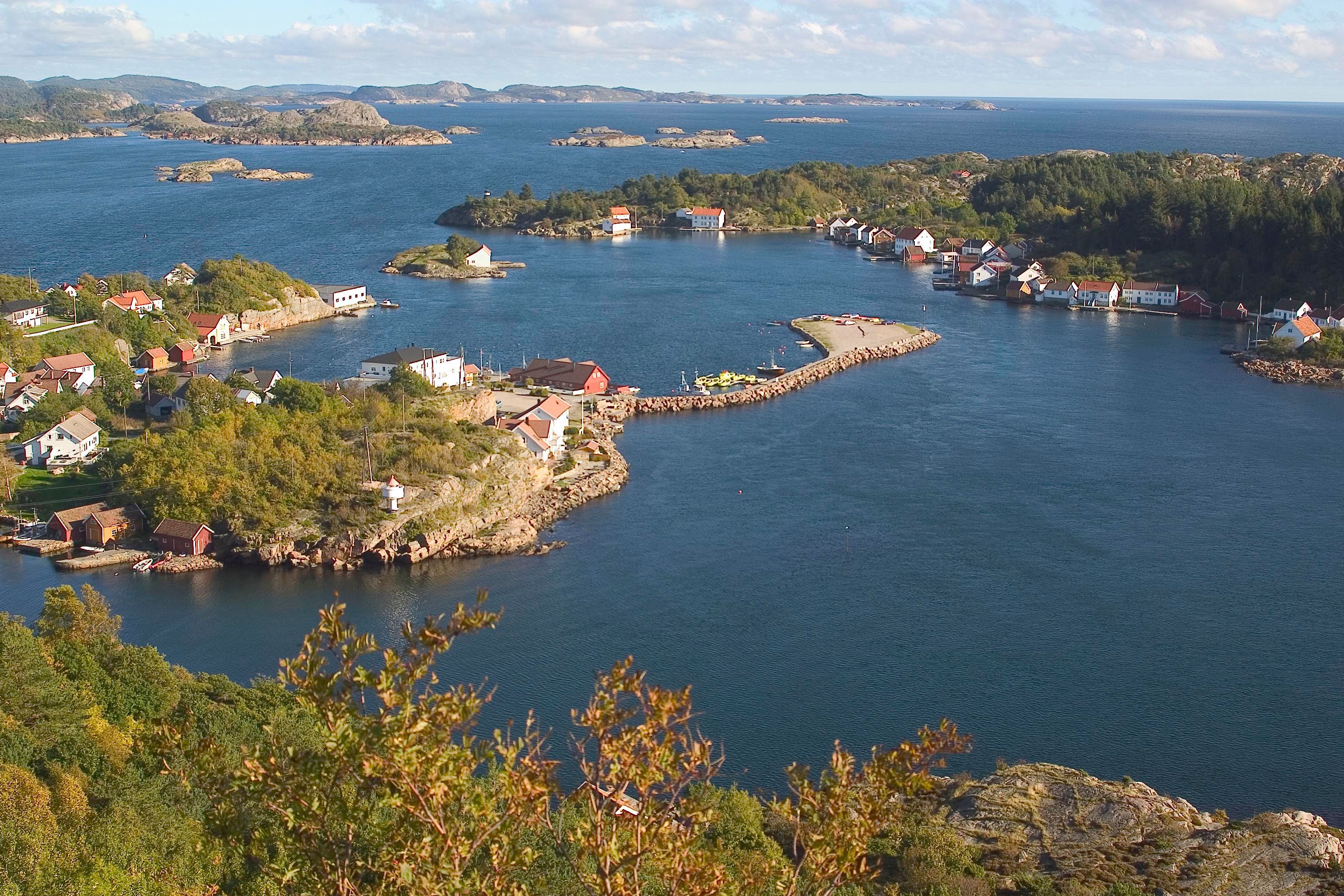 View of the water.
