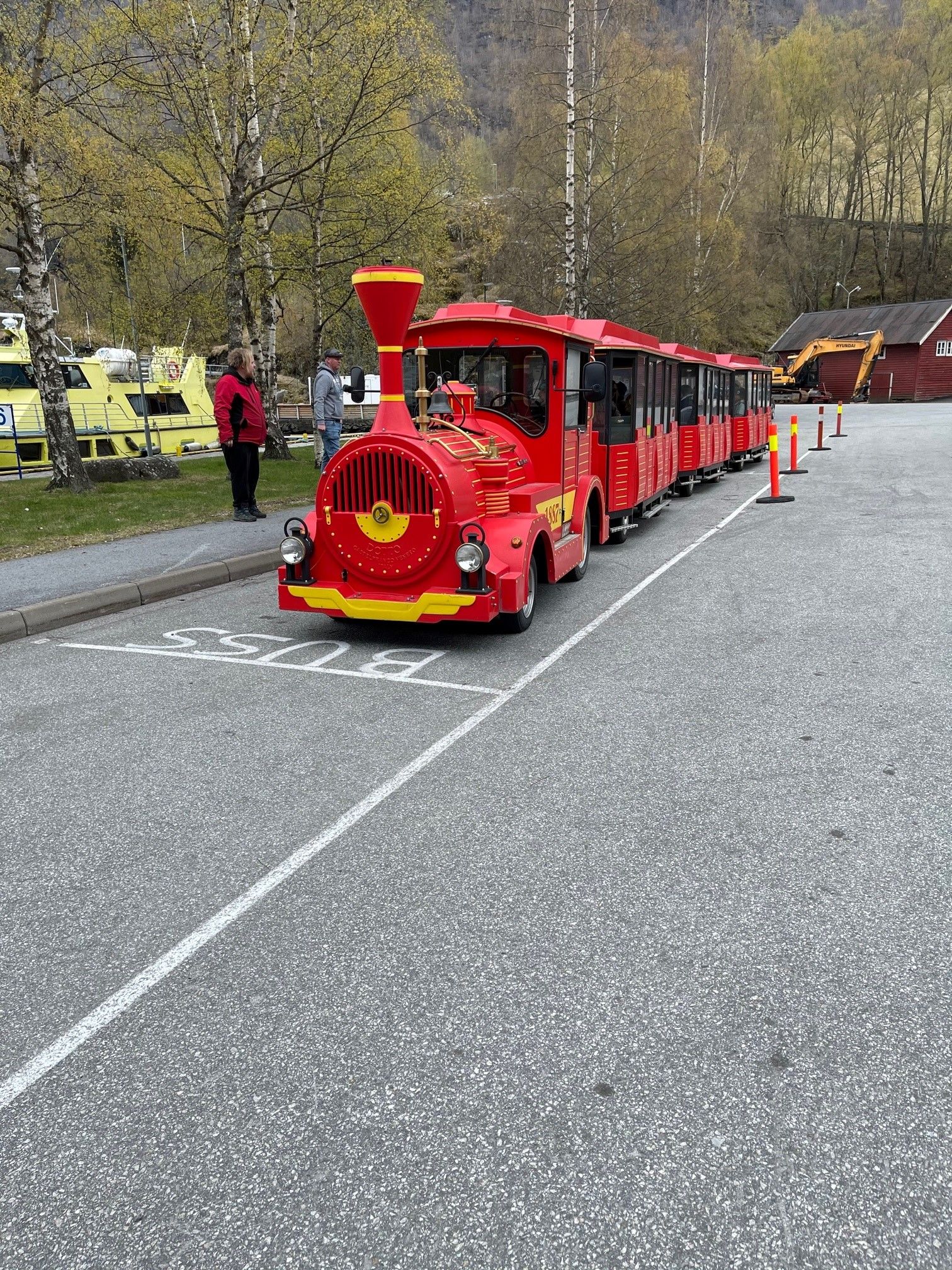 Rallartoget, Flåm