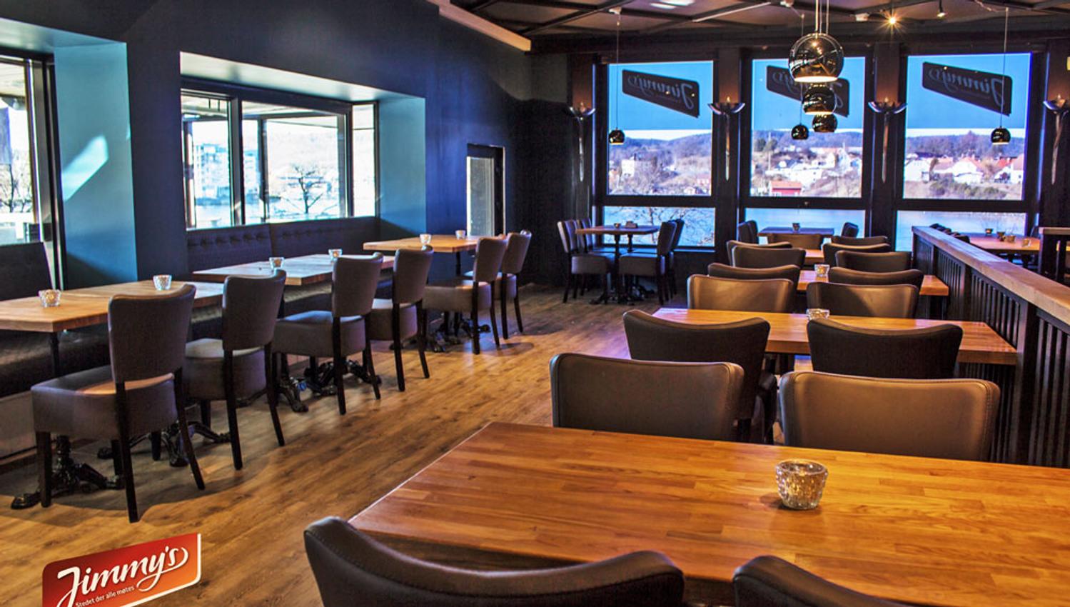 furnishing at Jimmy's restaurant and bar in Porsgrunn