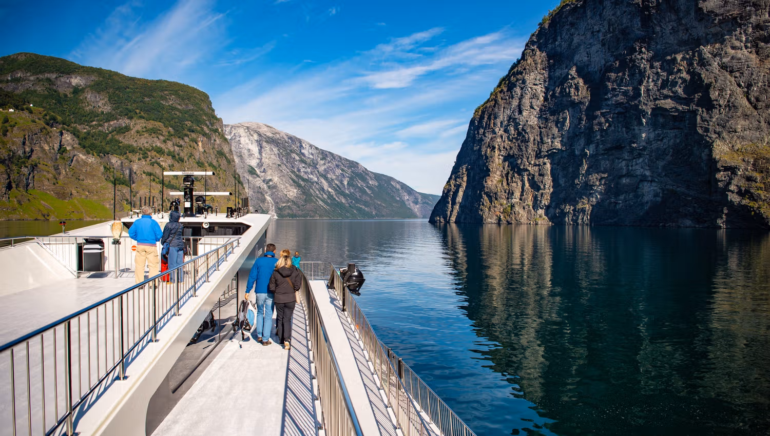 Fjord cruise on the Nærøyfjord