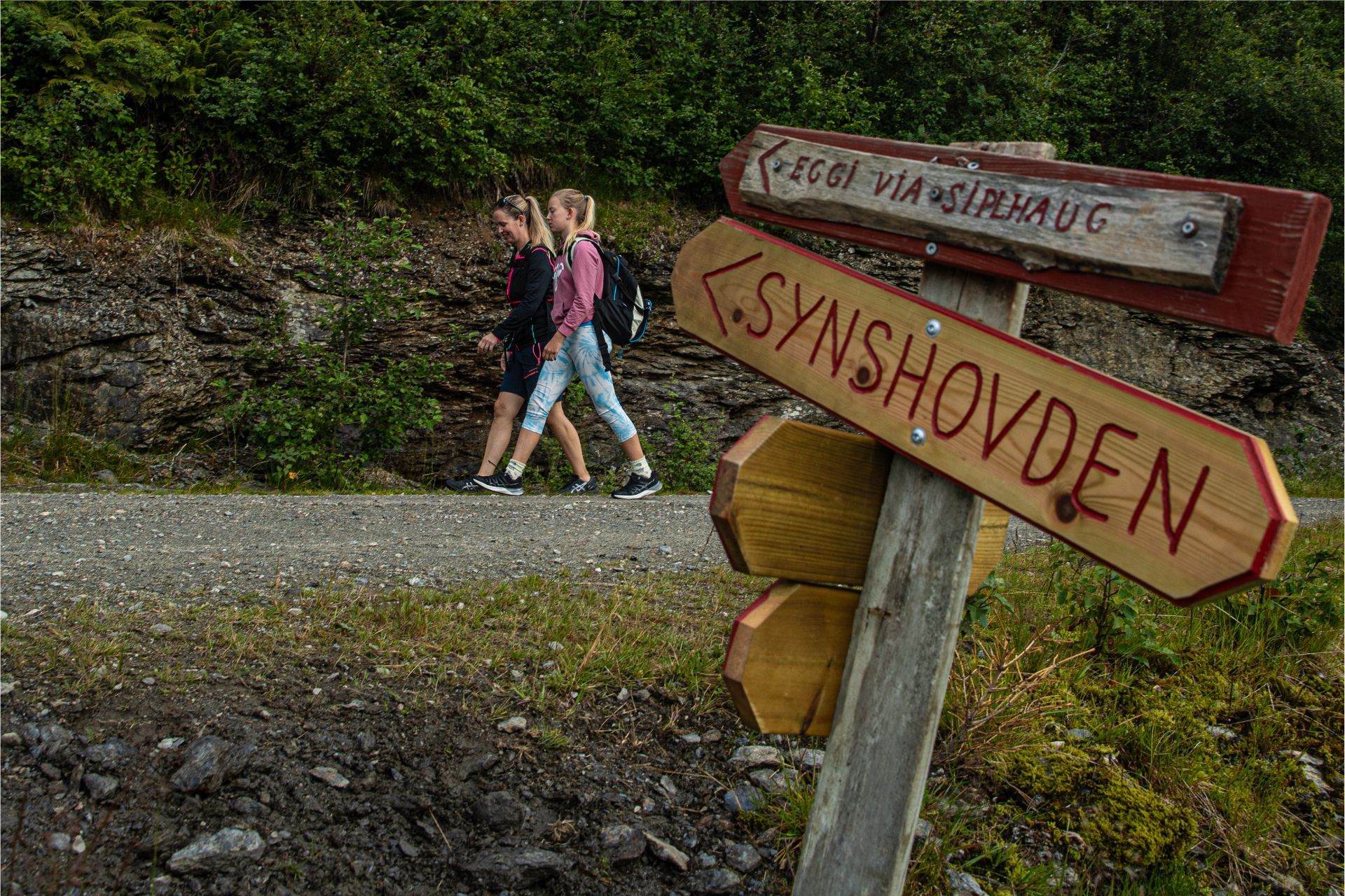 Hike to Synshovden, Vik