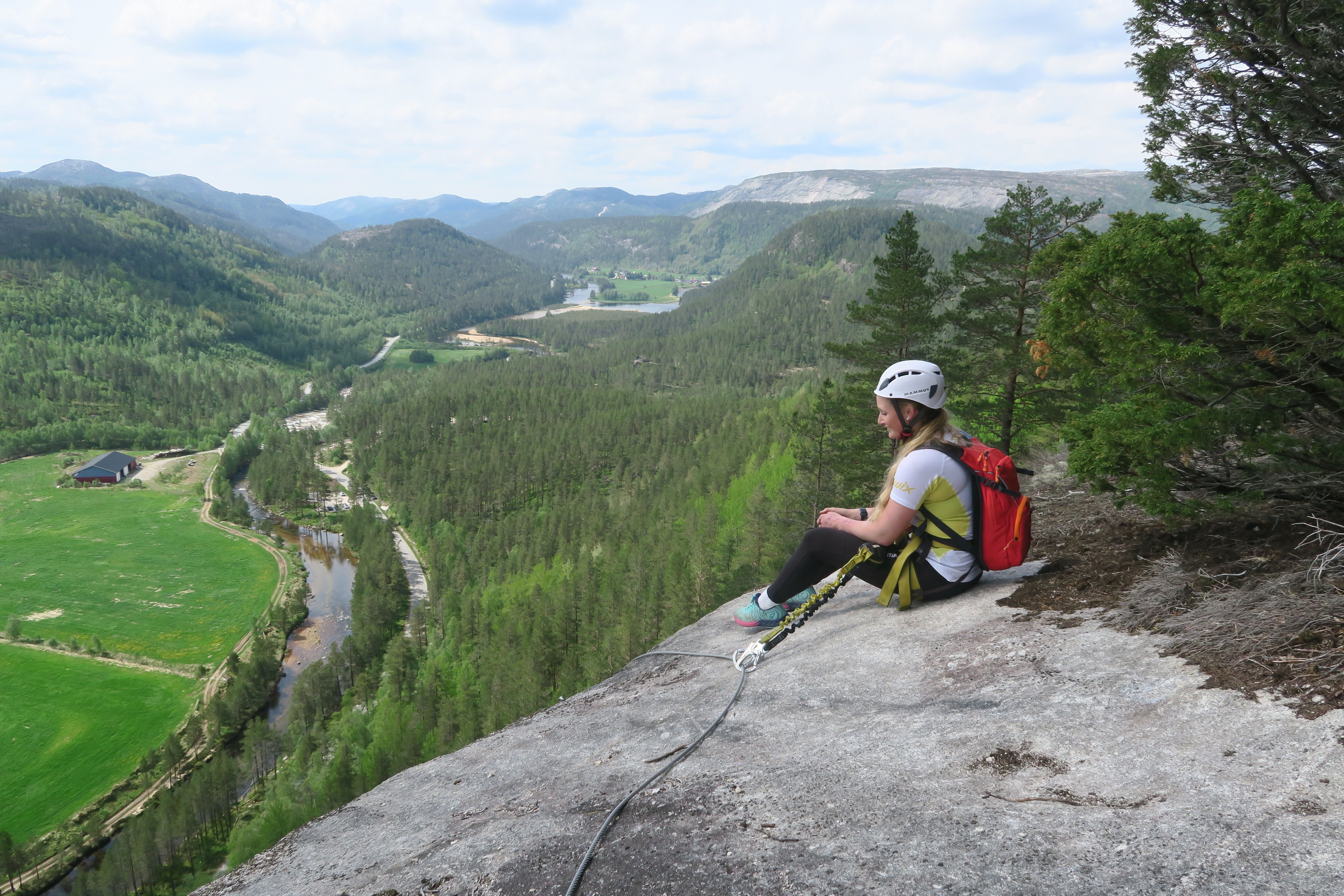 Utsikten Knaben Via Ferrata
