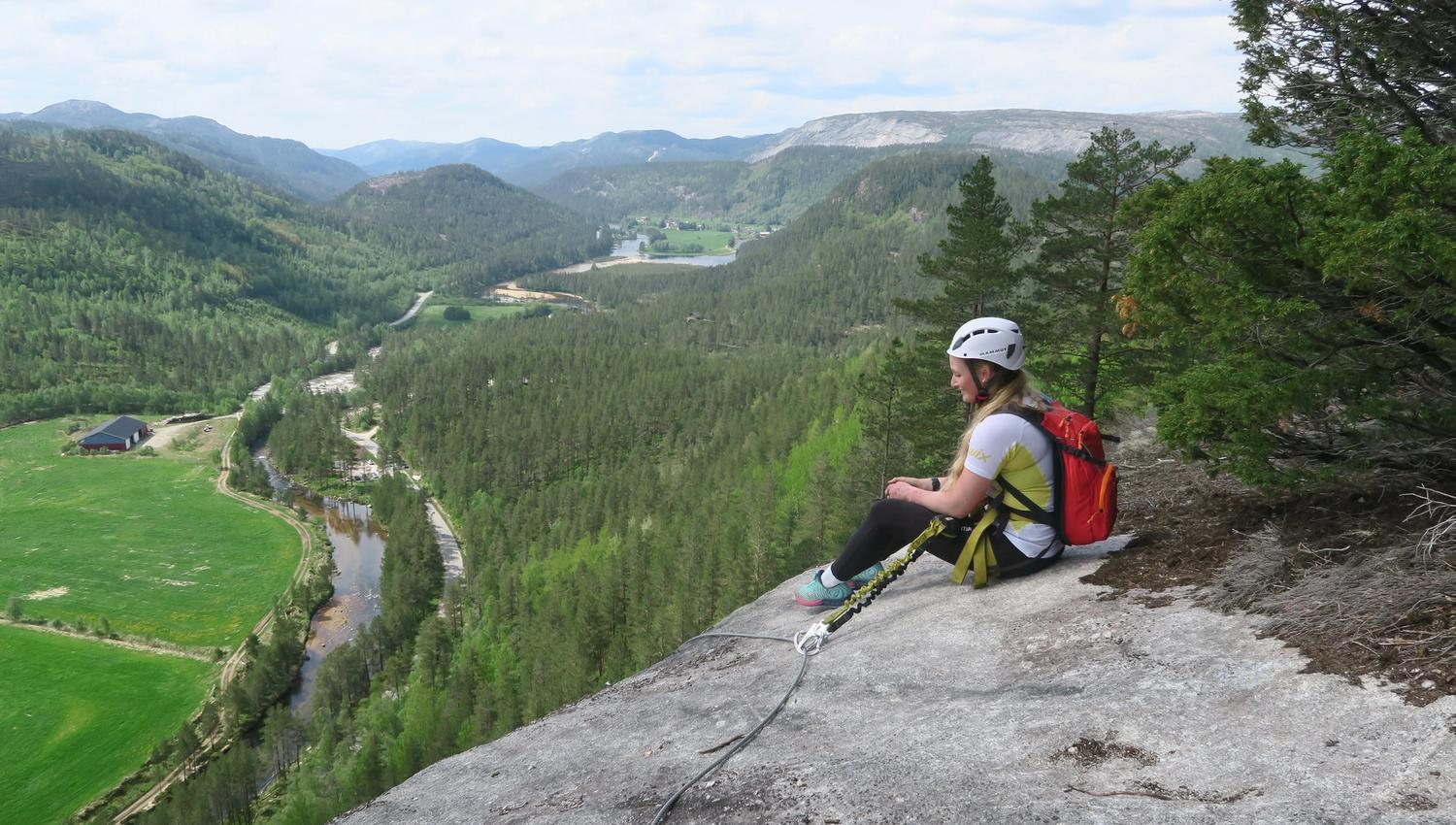Utsikten Knaben Via Ferrata