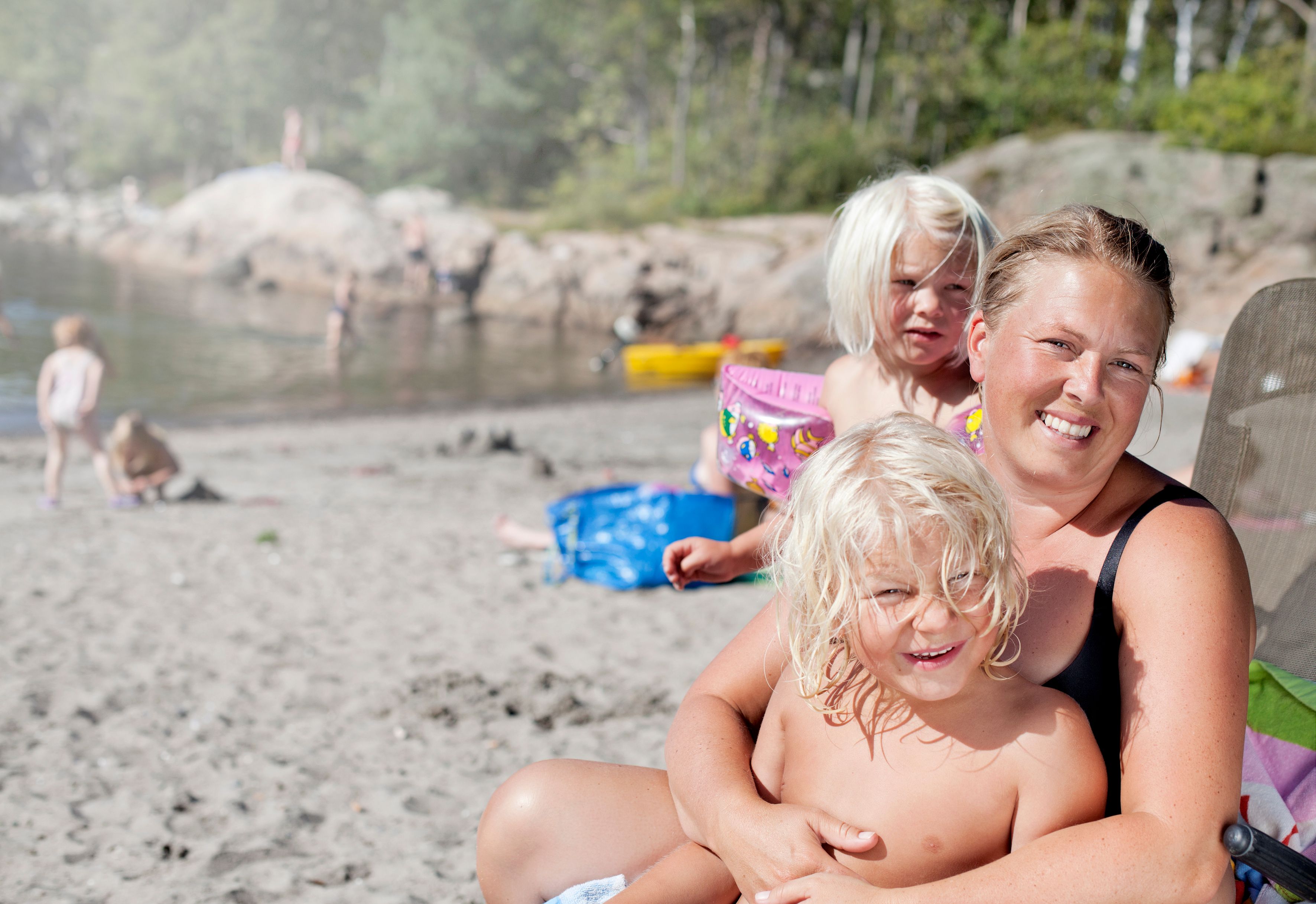 Badestrender i Sandefjord