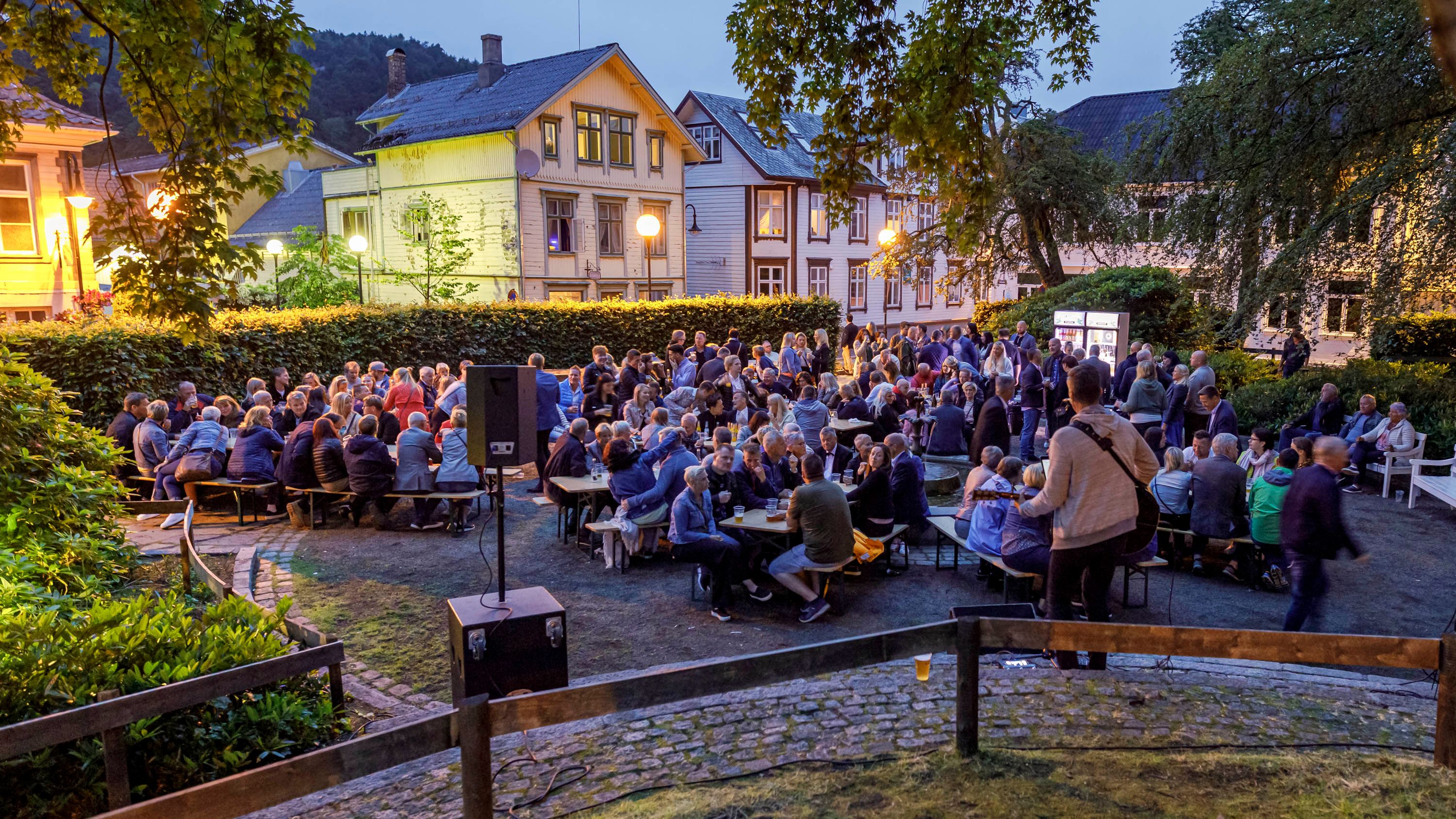 Egersund city centre park