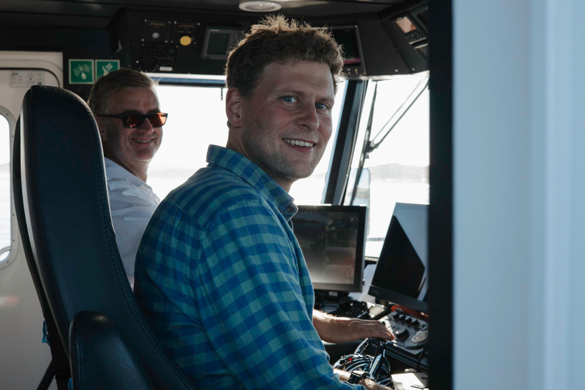 On the boat, you’ll meet a friendly crew