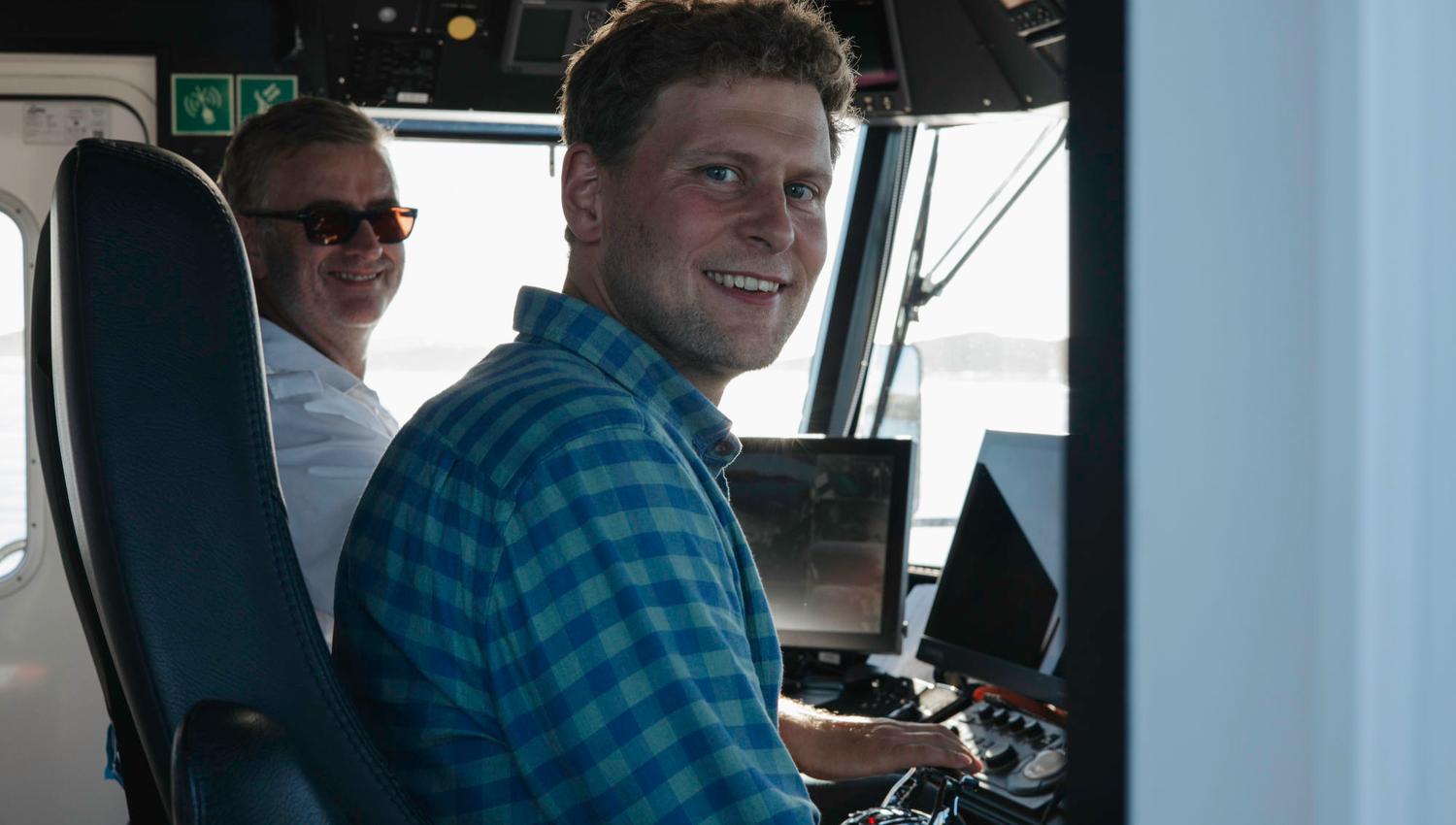 On the boat, you’ll meet a friendly crew
