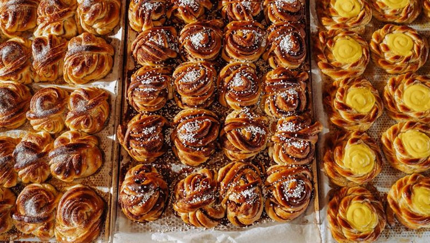 bakevarer på Bakeriet på Gausta