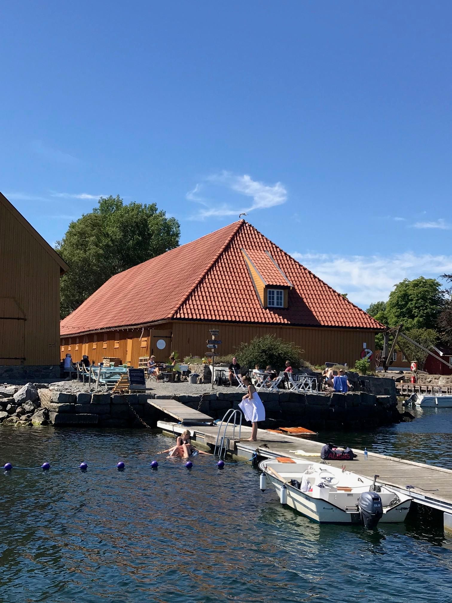 Pier at Fredriksvern Verft