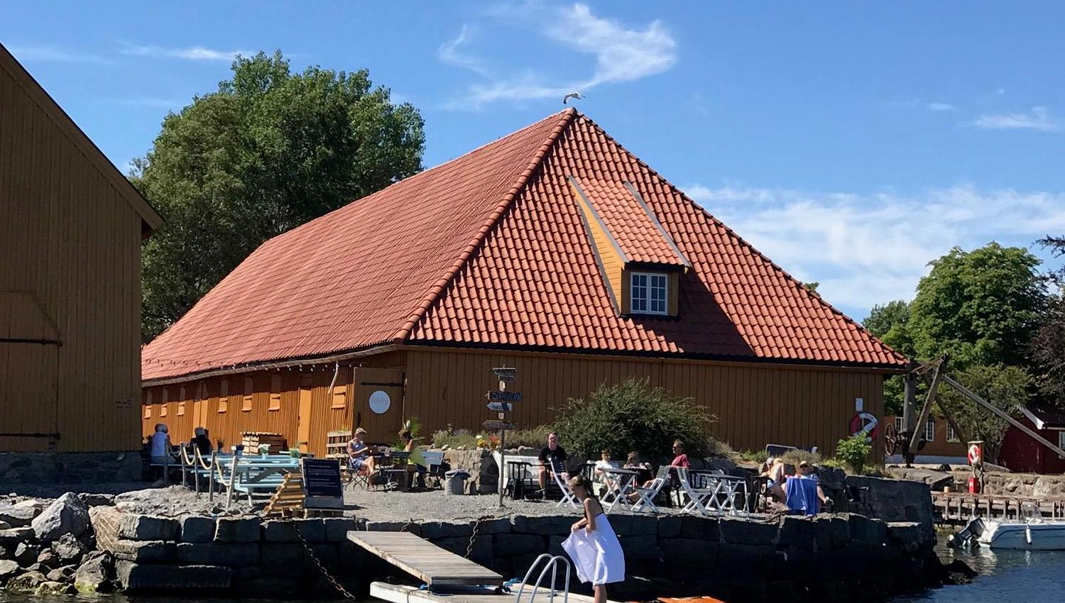 Pier at Fredriksvern Verft