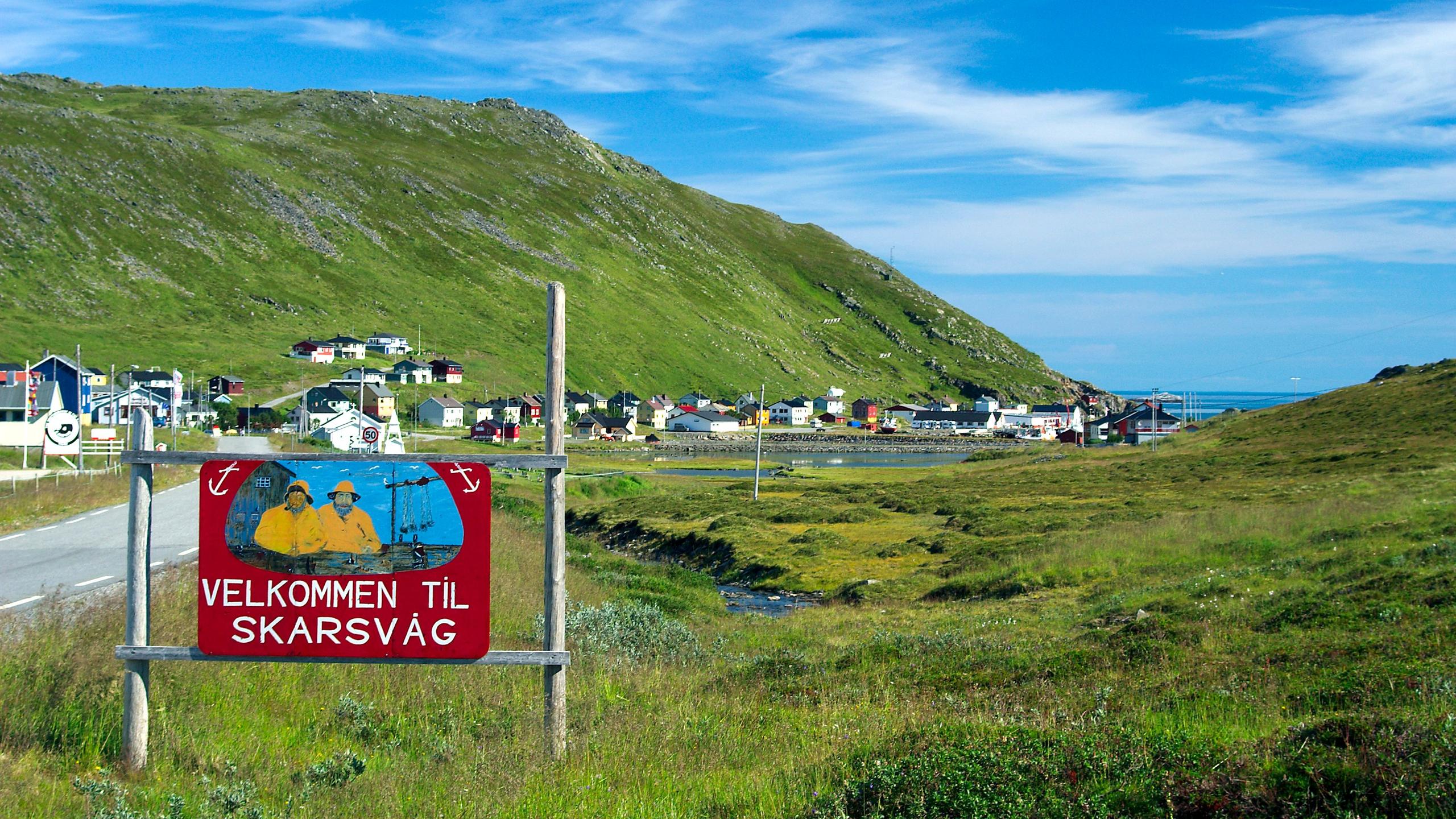 Worlds northernmost fishing village Skarsvåg