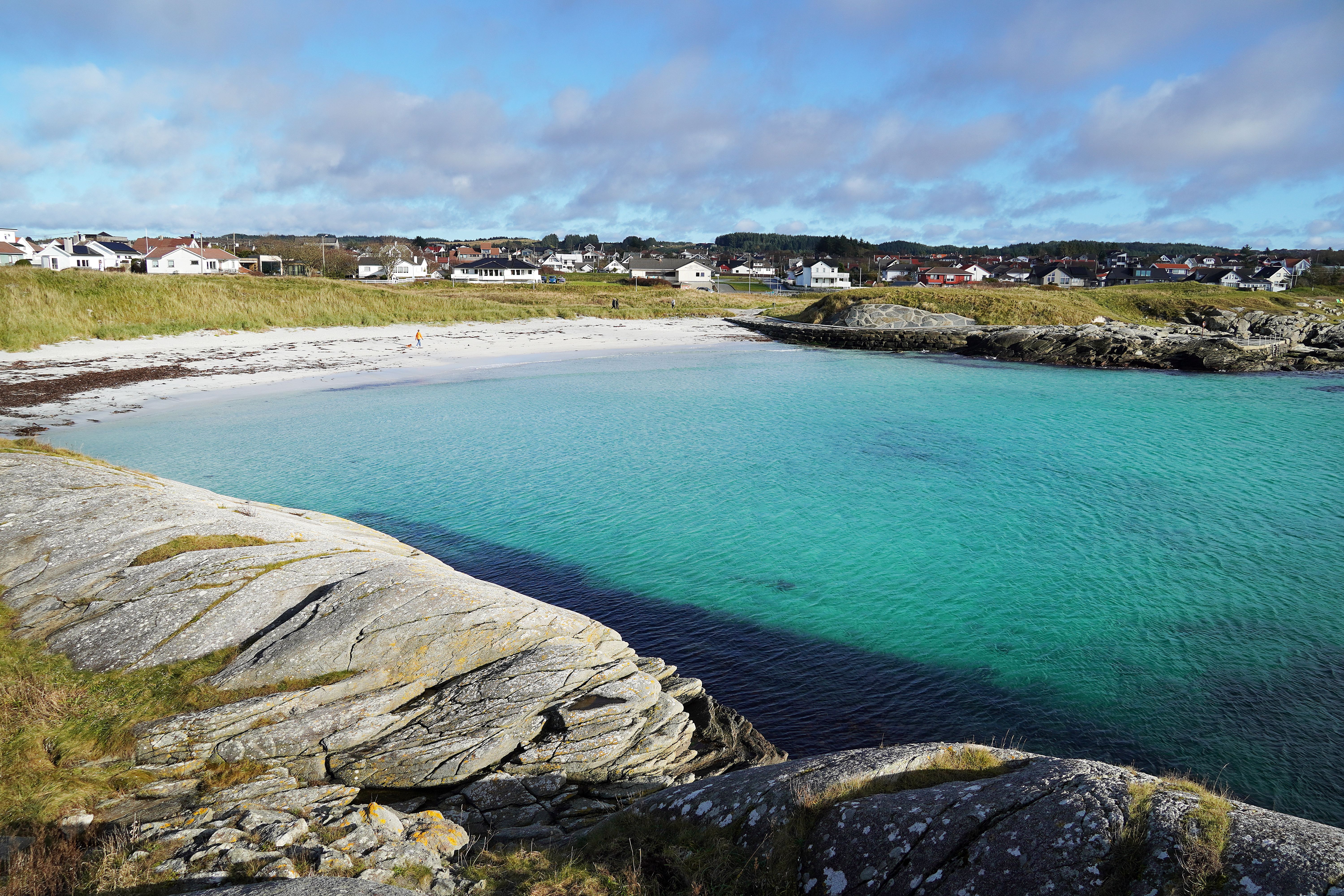 Åkrasanden beach at Karmøy