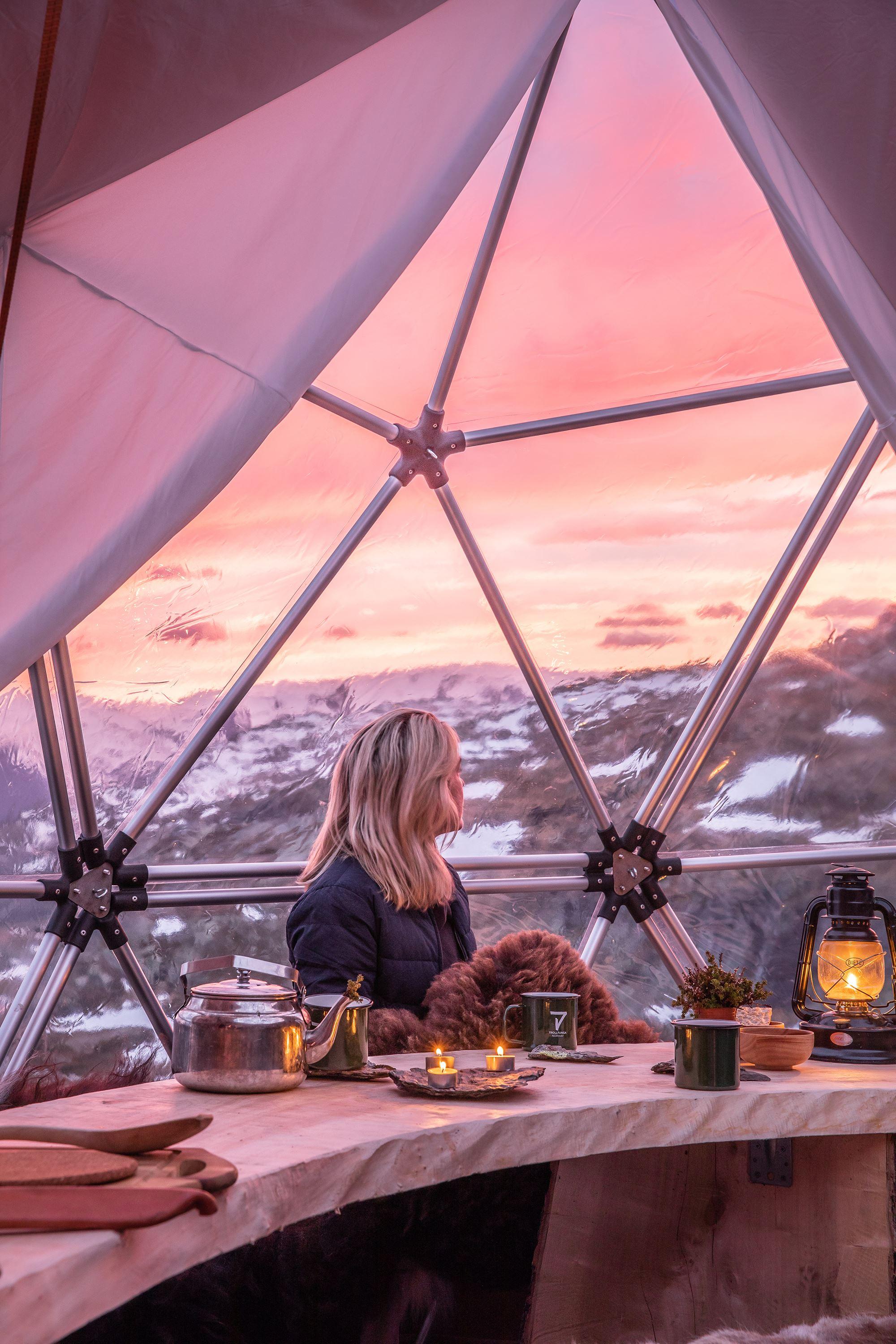 Trolltunga Hike and Dome Stay by Book Nordics