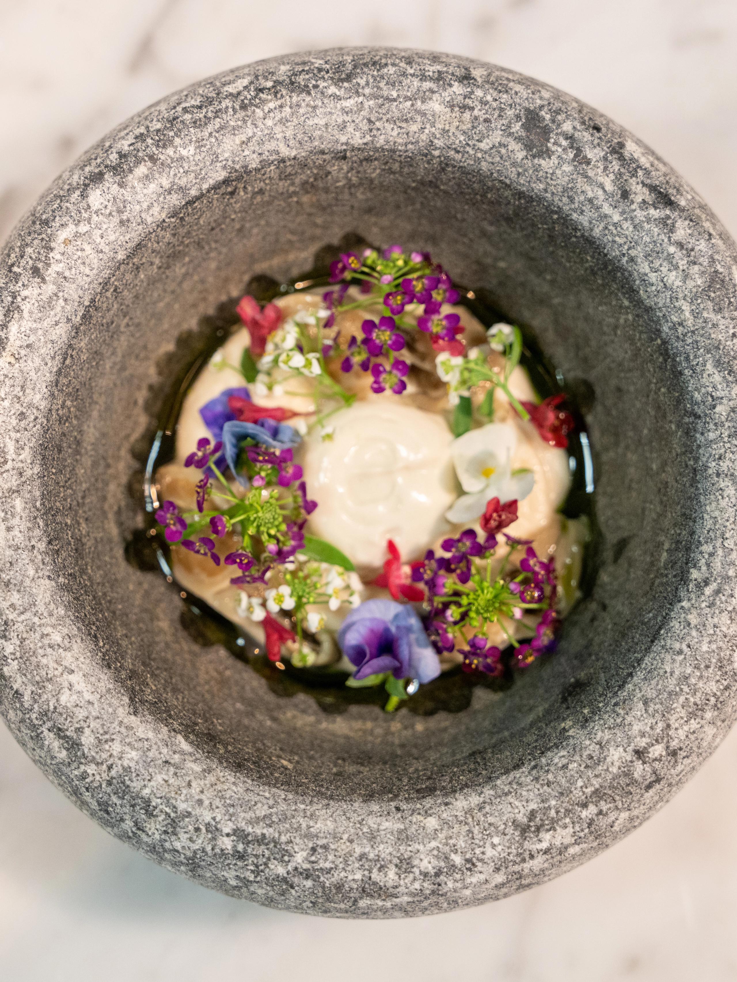 Food from restaurant Tango in Stavanger, Fjord Norway.