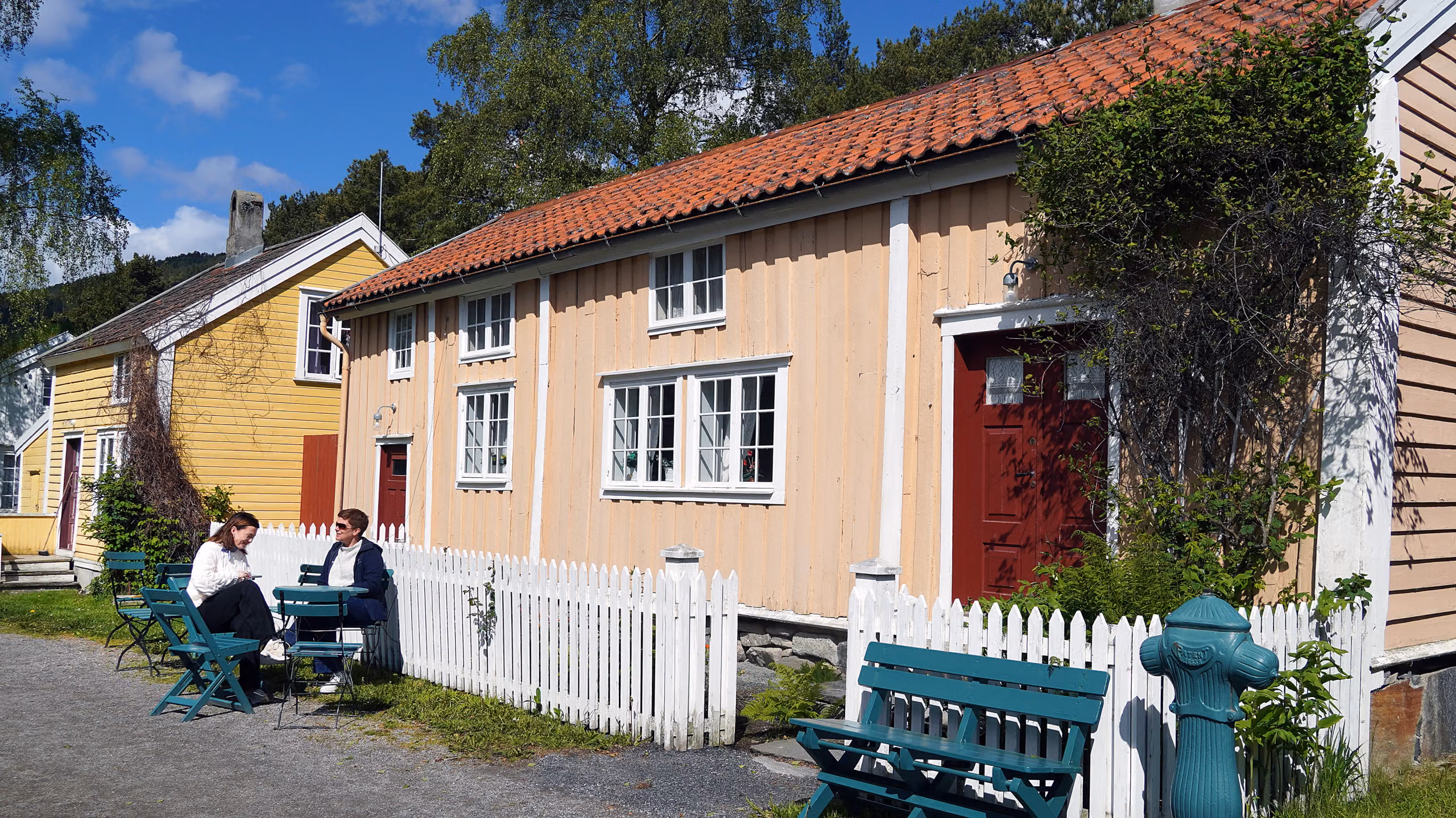 The Romsdal Museum in summer
