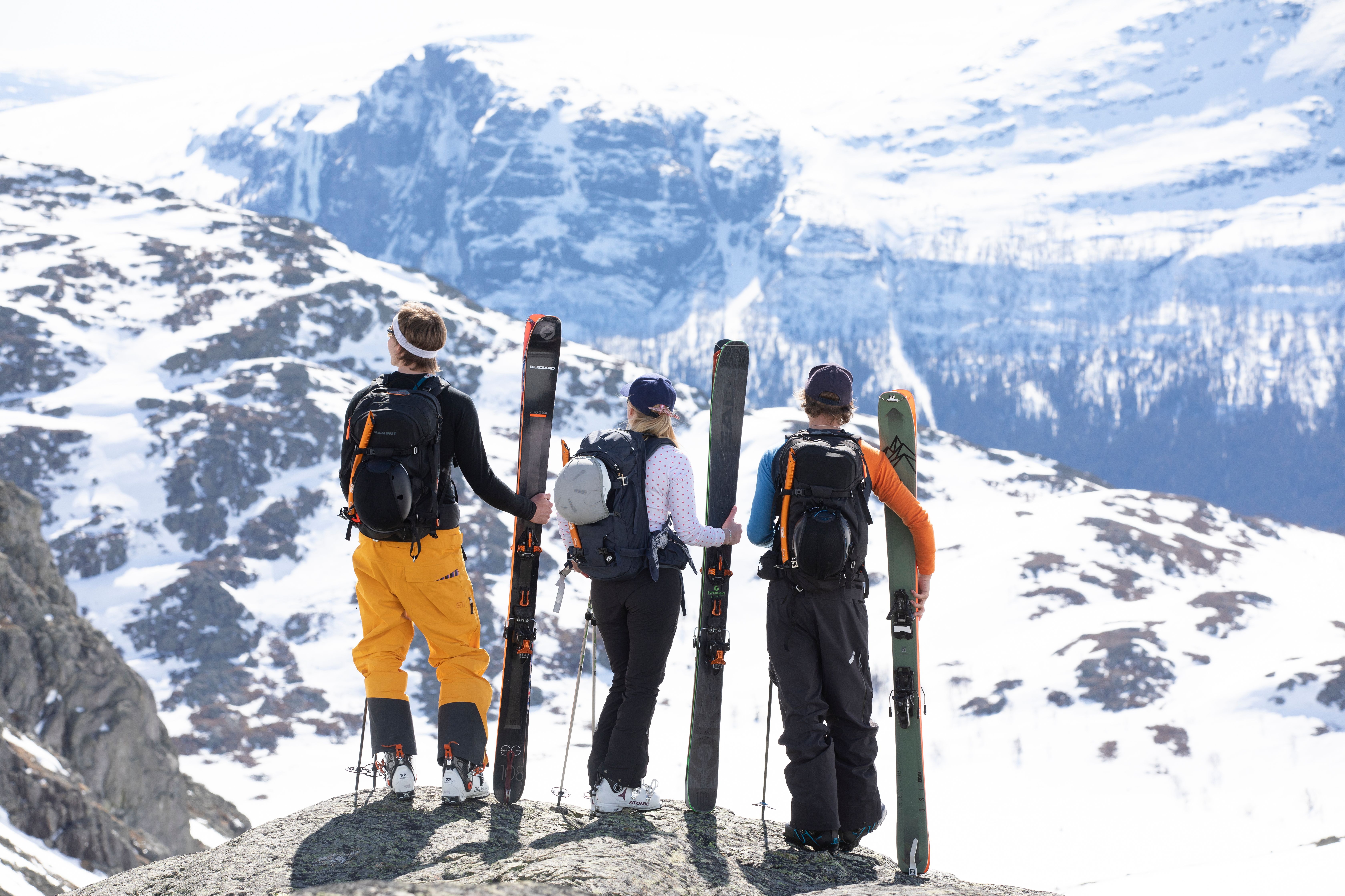 Ski touring in Hemsedal, Eastern Norway