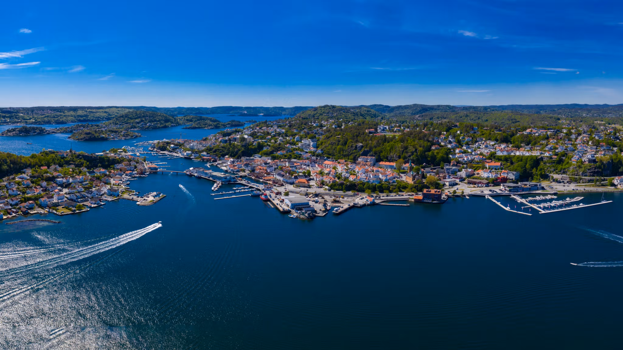 A panorama of Kragerø - Eastern Norway