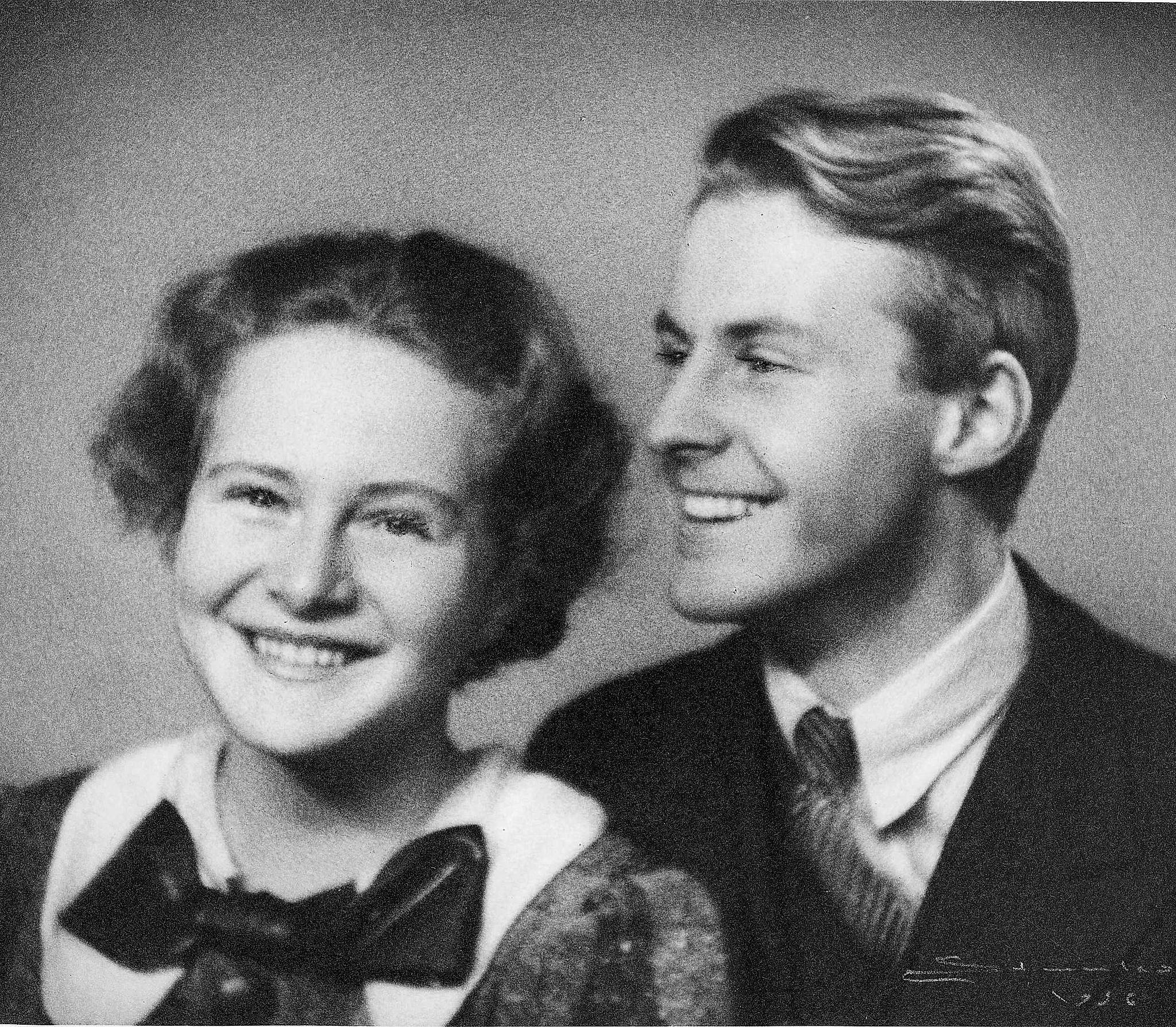Portrait of Thor and Liv Heyerdahl