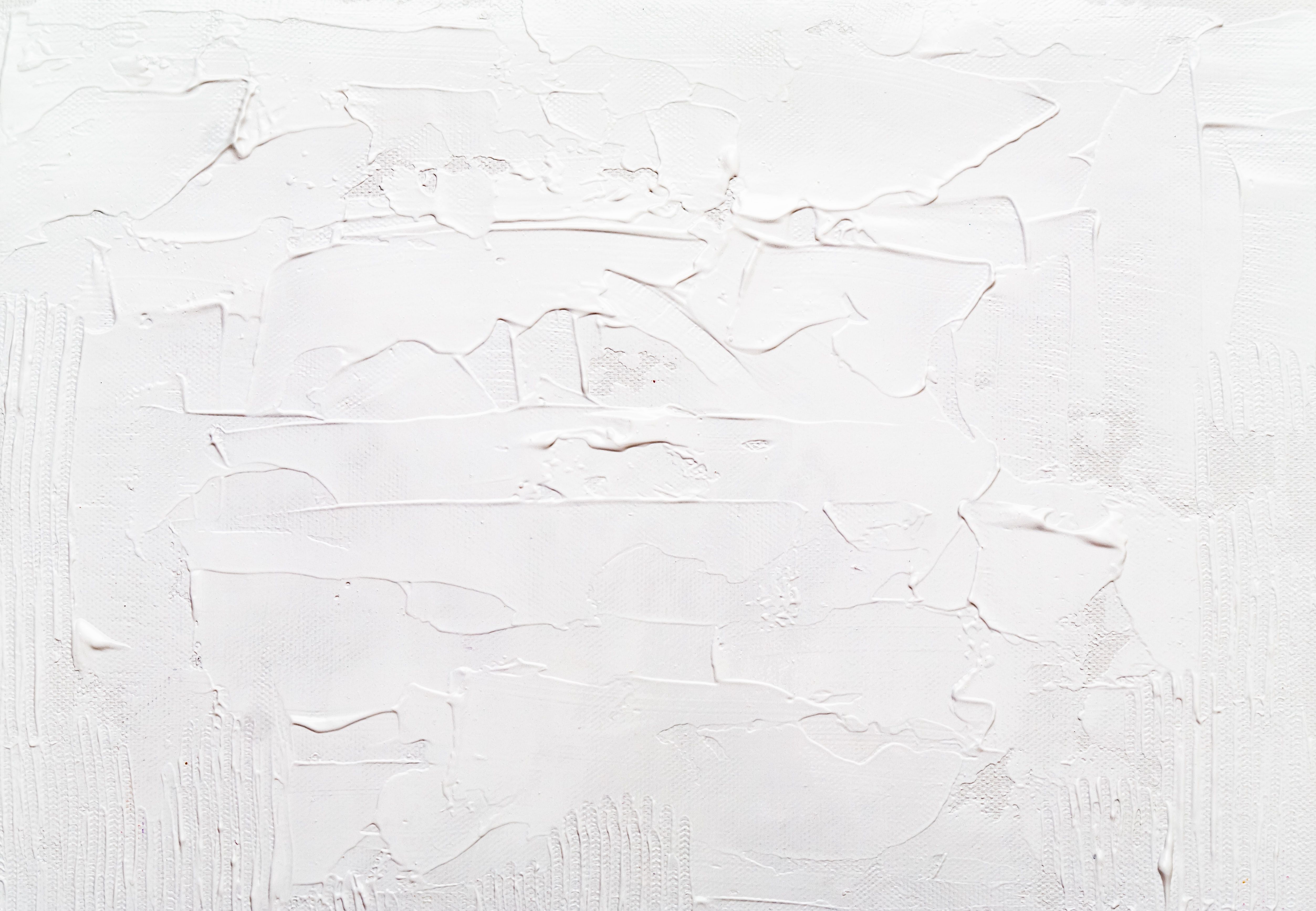 White painting with texture