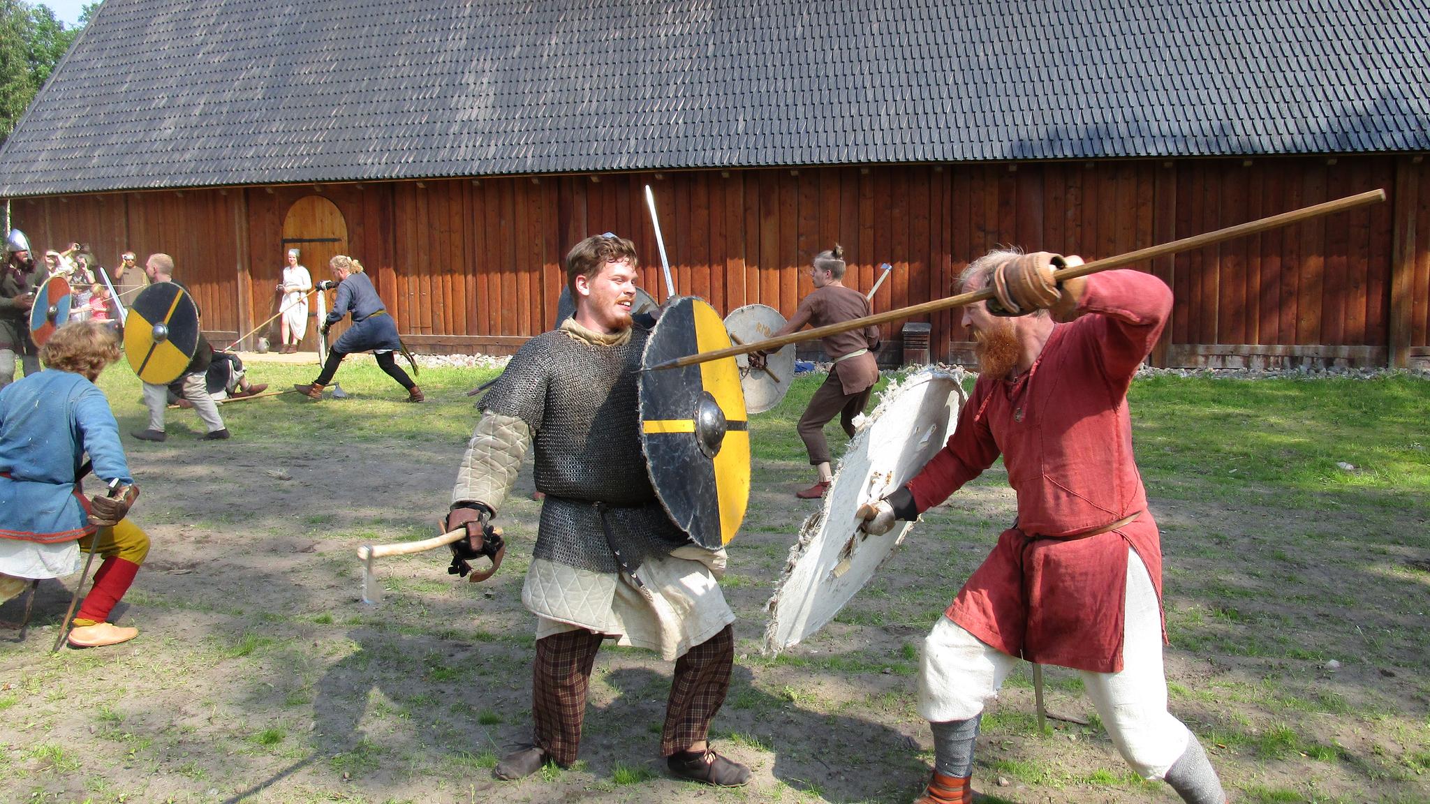 Vikings at Midgard Vikingsenter, Borre, Horten