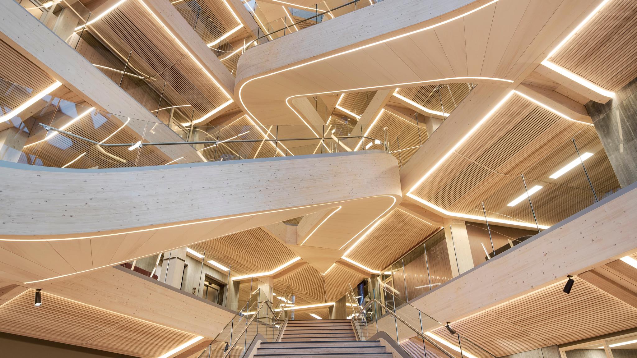 Trappen i Finansparken i Stavanger