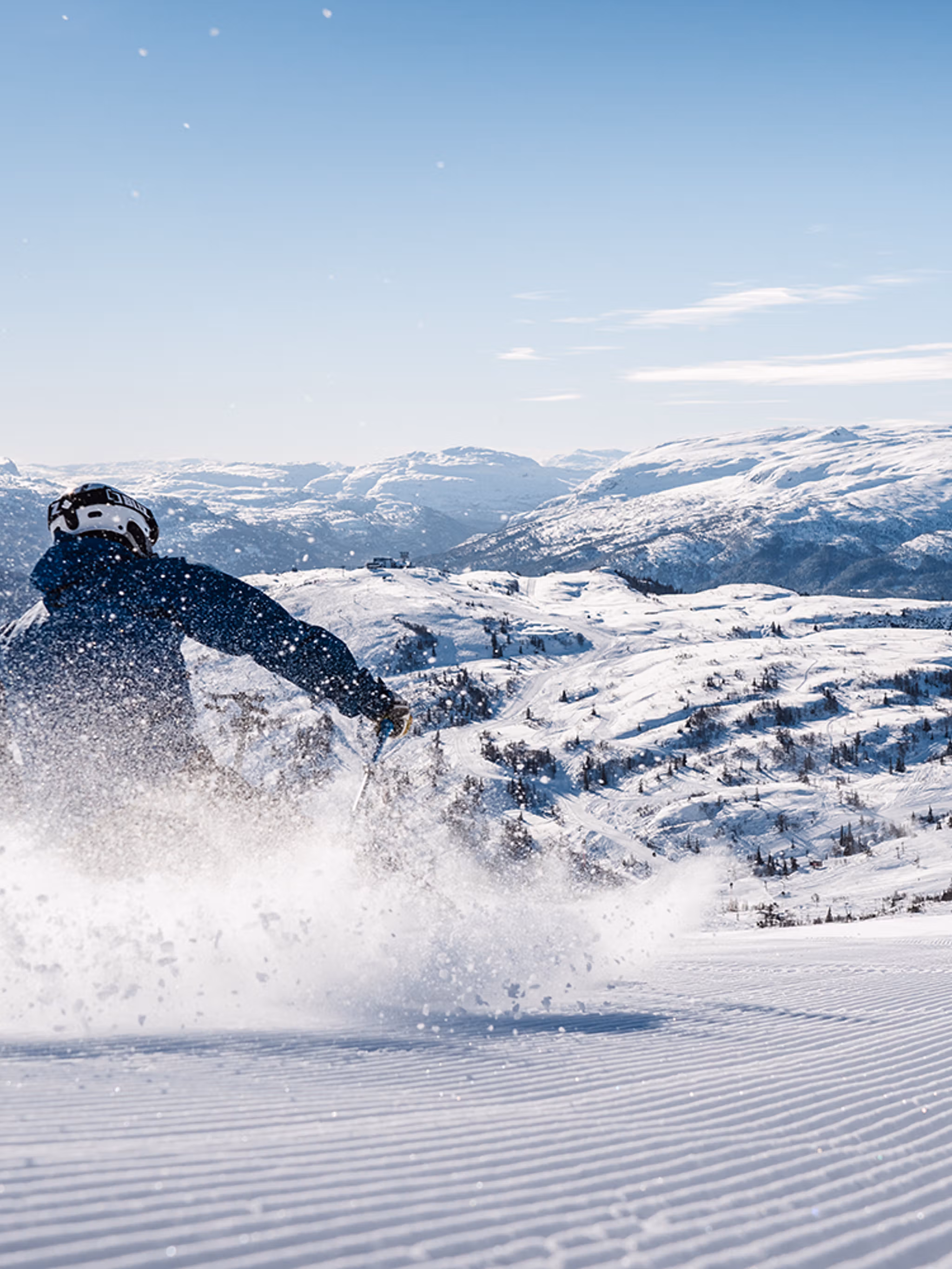 Go skiing in Norway in winter