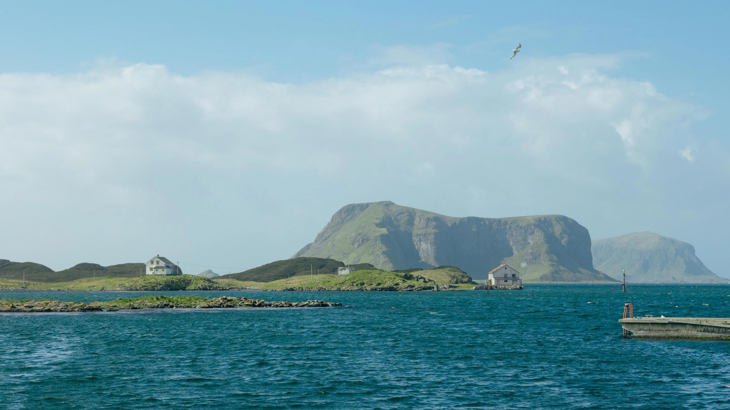 Røst island in Lofoten, Northern Norway